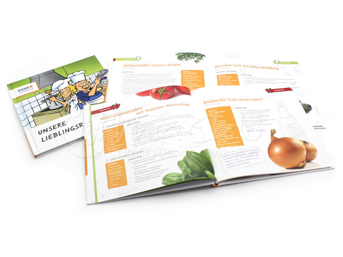 Kochbuch Gestaltung Mia Carlo