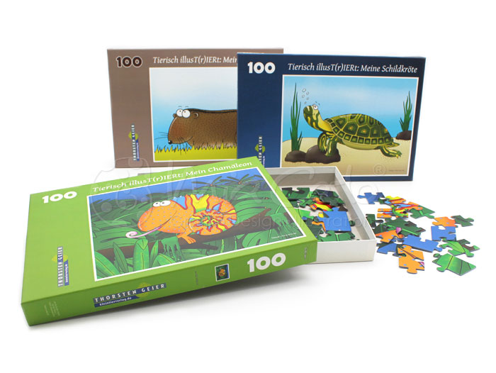 Puzzle Gestaltung | Illustrationen | Mia Carlo