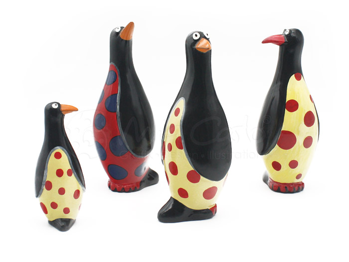 Dekofigur Pinguin | Design: Mia Carlo