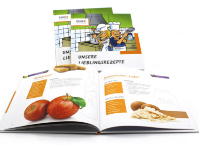 Komplette Kochbuchgestaltung | Mia Carlo ESWE Kochbuch | Mia Carlo